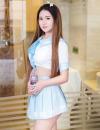 广州天河区性感的金发美女